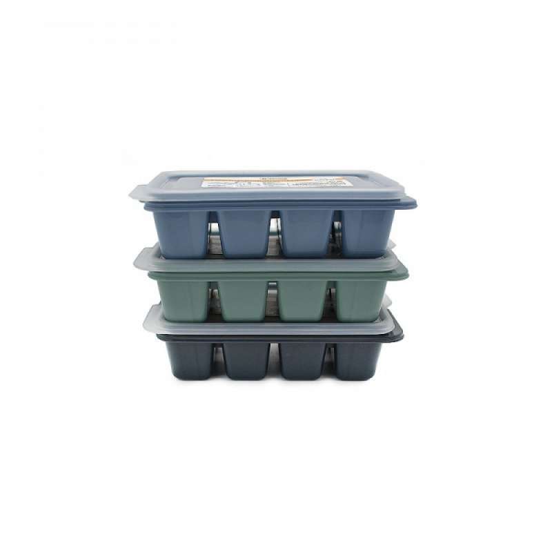 Bac de Glaçons Anthracite avec Couvercle - 8 Peças - forma de gelo a preço grossista