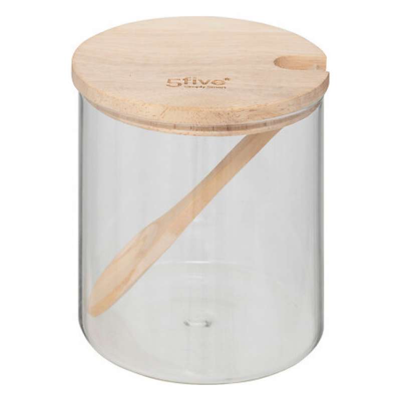 Gennemsigtig 0,4L hermetisk forseglet sukkerskål af glas - sukkerkrukke til engrospris