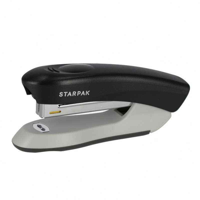 Agrafeuse moderna preta para escritório 12 folhas - Agrafador a preço grossista