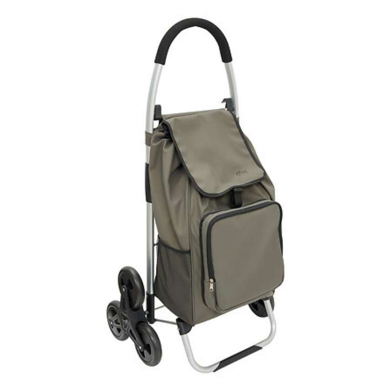 Utility Trolley 52x40x100 cm khakigrün - Einkaufswagen zu Großhandelspreisen