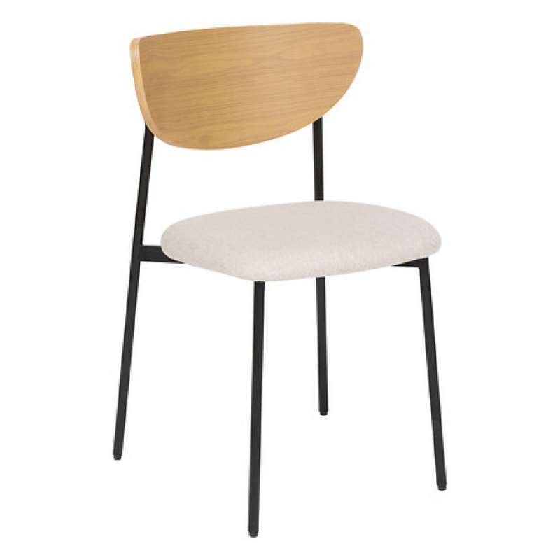 Proffsstol i stål, 50x50x81 cm, beige til engrospris - spisestole til engrospris