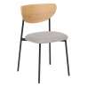 chaise pro tissu jaisa gr / nr, gris - chaise de salle à manger à prix de gros