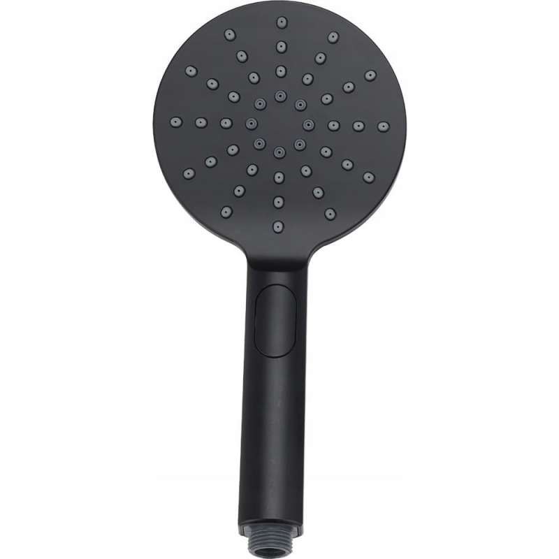 Duschkopf rund 118 mm schwarz - ökologischer Duschkopf zu Großhandelspreisen