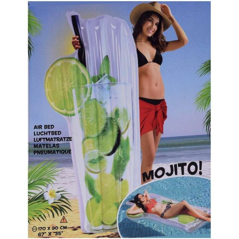 Cocktail-Luftmatratze 170 x 90 cm - Matratze und Schlauchboot zu Großhandelspreisen