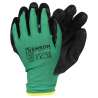 Gants de travail en latex froissé vert noir taille - gants de travail à prix de gros Gants de travail en latex froissé vert noir taille - gants de travail à prix de gros