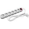 Distributeur Entac 6 broches, 5 m, 3G1,5, 1 pièce - multiprise à prix grossiste Distributeur Entac 6 broches, 5 m, 3G1,5, 1 pièce - multiprise à prix grossiste