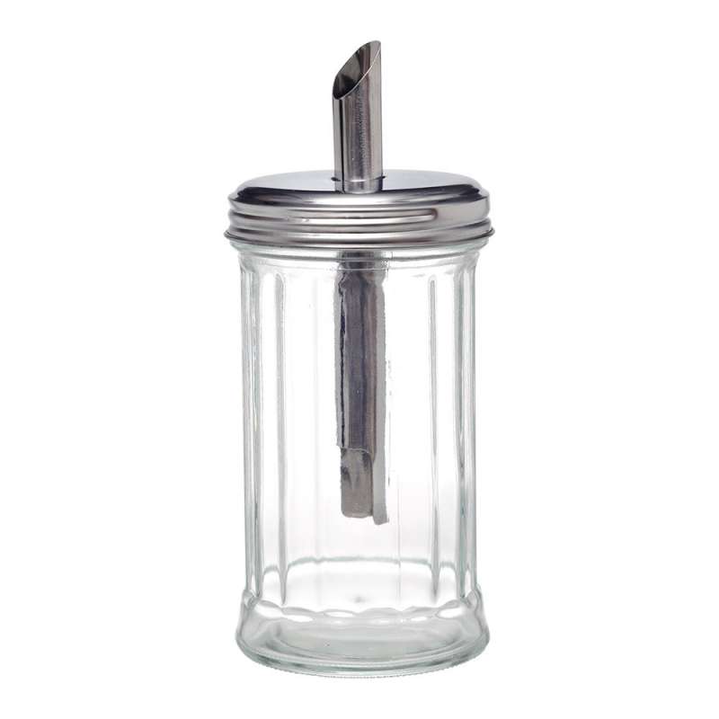 Sucrier en verre - 350 ml - en pack de 12 Display à prix de gros - sucrier à prix grossiste