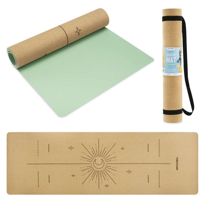 Esterilla de yoga de corcho natural 0,4 cm - Productos a precios de mayorista