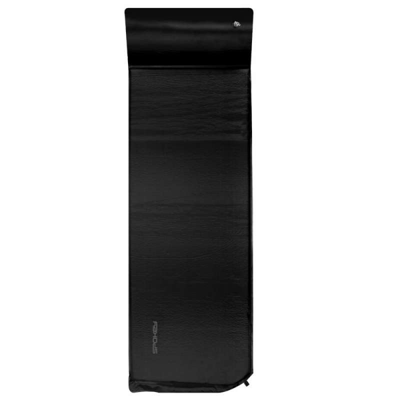 Selvoppustelig måtte 186x50 cm med pude - campingmadras til engrospris