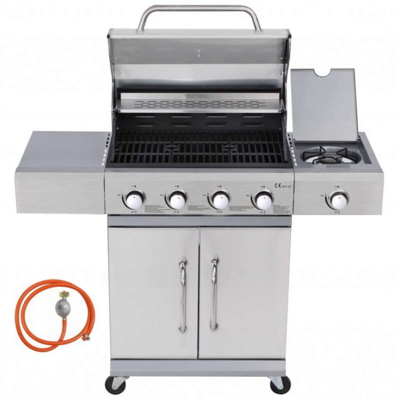 Barbecue a gas da 13,7 kW con vano portaoggetti - Barbecue a prezzi all'ingrosso