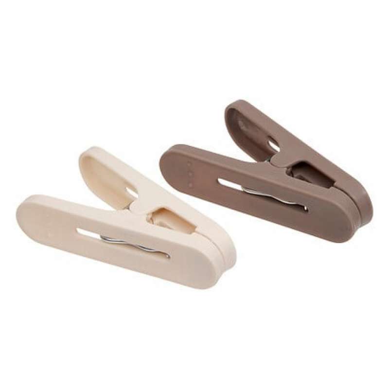 Pinzas de ropa color crema y topo x20 - Pinza de ropa a precios de mayorista