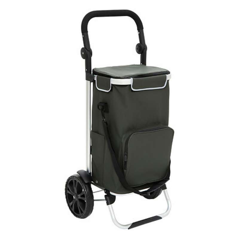 Zweirädriger Aluminium-Einkaufswagen in Grün - Einkaufswagen zu Großhandelspreisen