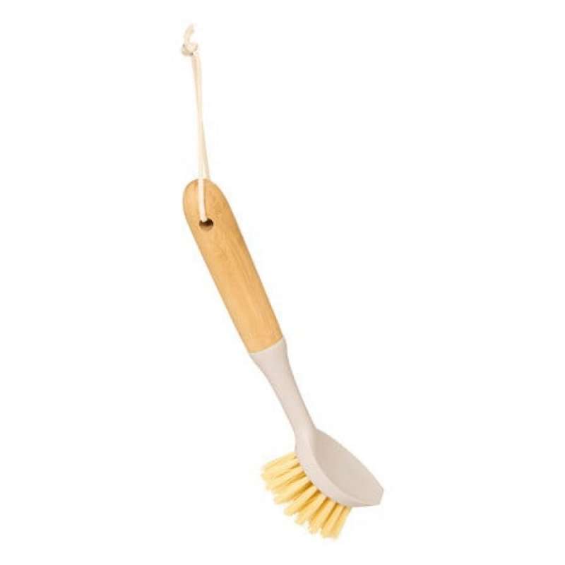 Spazzola per piatti in bambù 22 cm beige a prezzi all'ingrosso - spazzola per piatti a prezzi all'ingrosso