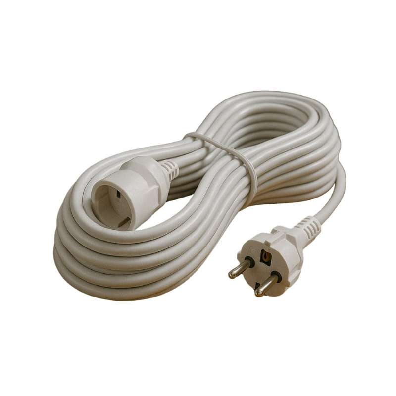 Rallonge Électrique 10m – 3500W 220-240V | Blanche à prix grossiste - rallonge électrique à prix de gros