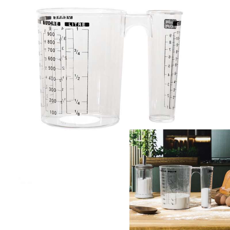 verre doseur double à prix de gros - pichet mesureur à prix grossiste