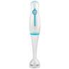 Frullatore manuale ergonomico in acciaio inox da 600 W da 25 cm - mixeur plongeant a prezzi all'ingrosso