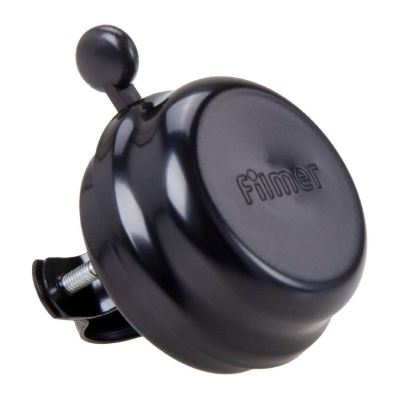 Timbre metálico negro de 55 mm - Timbre de bicicleta a precios de mayorista