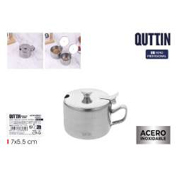 Sucrier en acier Quttin...