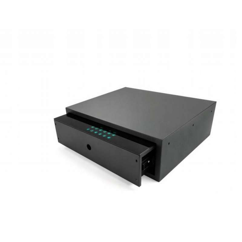 Kompakt antracit elektronisk pengeskab 67x50 cm til engrospris - Sikkerhedsskab til engrospris