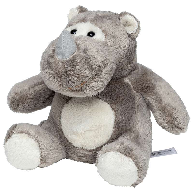 peluche rhinocéros - 14 cm - Peluche à prix de gros