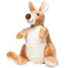 Känguru Plüschtier 20 cm mit Accessoires - Plüschspielzeug zu Großhandelspreisen