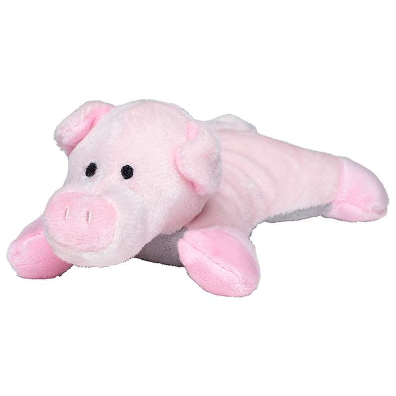 Peluche porquinho 12cm com microfibra - Jogos e brinquedos a preço grossista