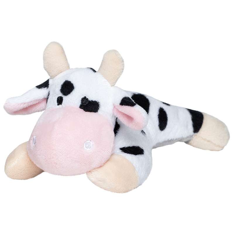 Peluche Vaca 12cm com Microfibra - Pelúcia a preço grossista