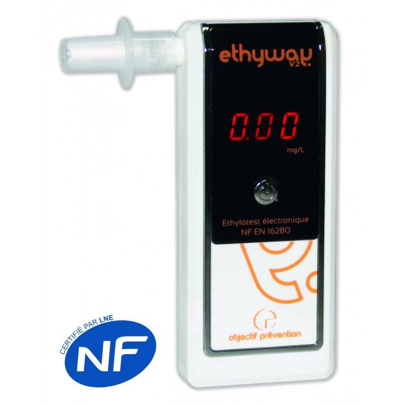Ethylotest Ethyway V2 - Standard NF EN 16280 - Etylotest at wholesale prices