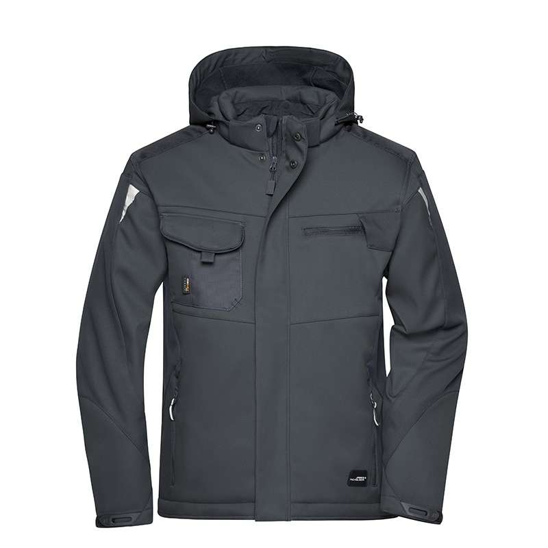 Casaco softshell unisexo de inverno 100% poliéster - Veste de trabalho a preço grossista