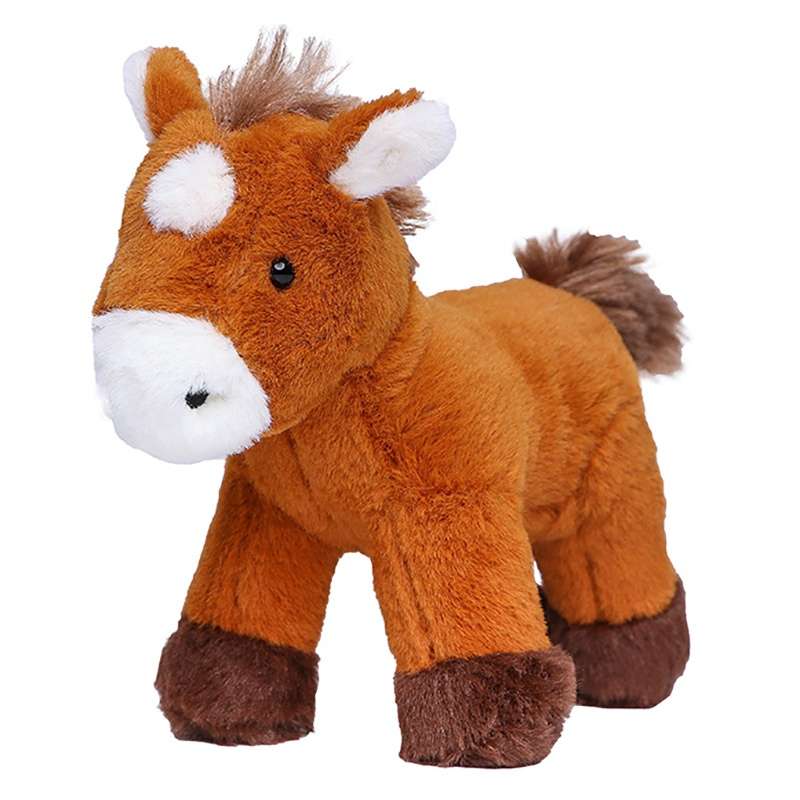 Peluche de Cavalo - 15 cm em Poliéster a preço grossista - Jogos e brinquedos a preço grossista