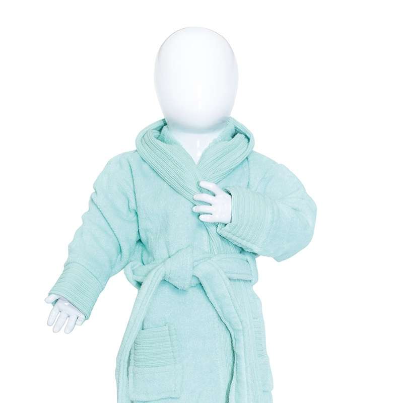 Accappatoio con cappuccio per neonati bianco - Accappatoio a prezzi all'ingrosso