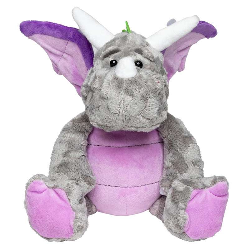 Peluches dragão 33 cm em poliéster - Brinquedo a preço grossista