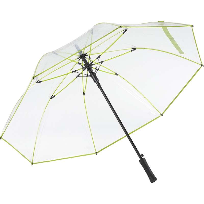 Transparante parapluie 120 cm met automaat tegen groothandelsprijzen - Transparante parapluie tegen groothandelsprijzen