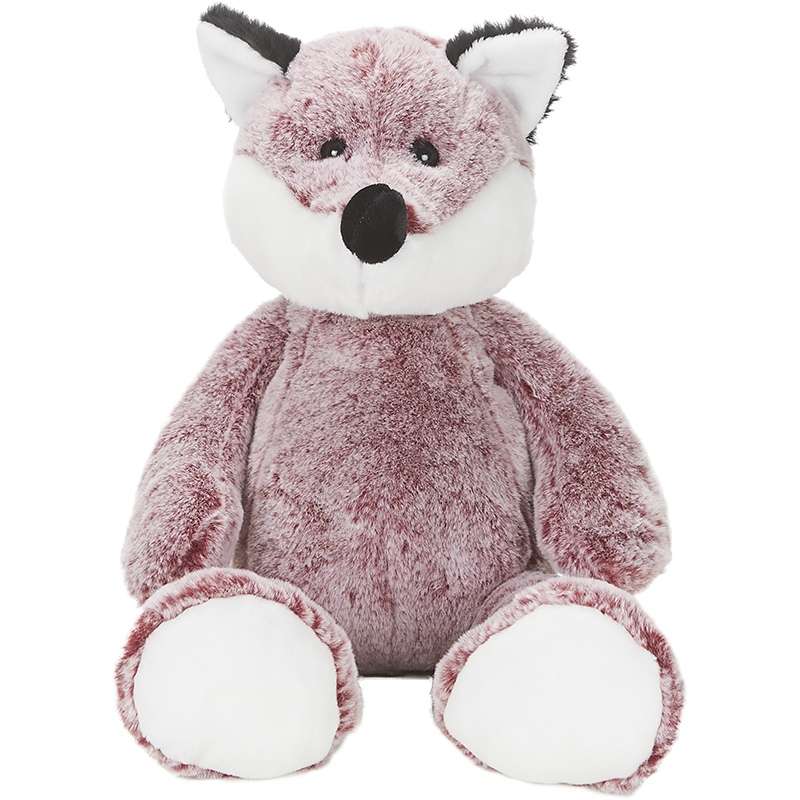 Zachte sitzende vos knuffel 36 cm - Knuffel tegen groothandelsprijzen