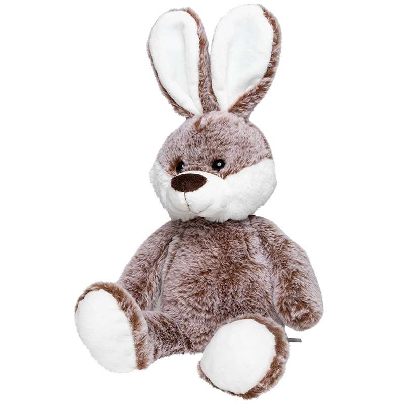 Peluche conejo 36 cm con camiseta L - Juguete a precios de mayorista