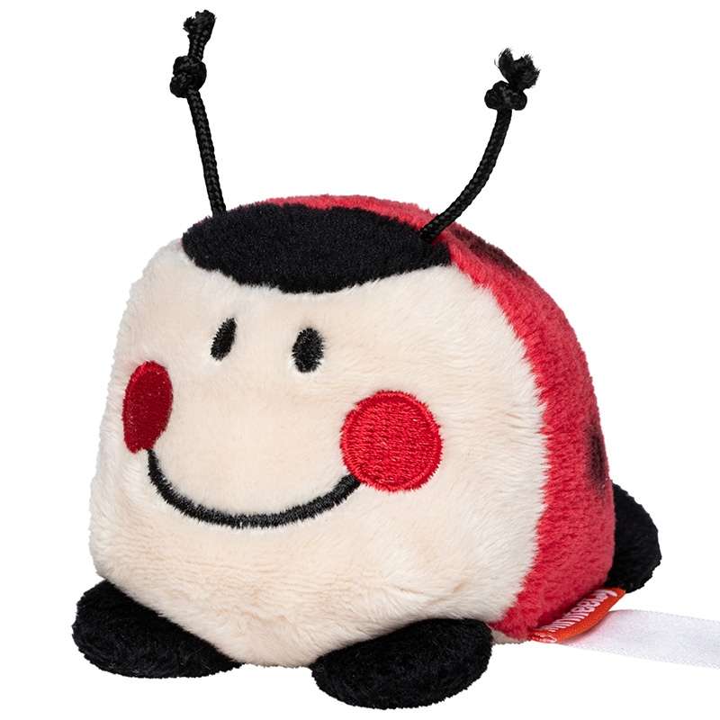 Microvezel coccinelle knuffel 7 cm tegen groothandelsprijzen - Knuffel tegen groothandelsprijzen