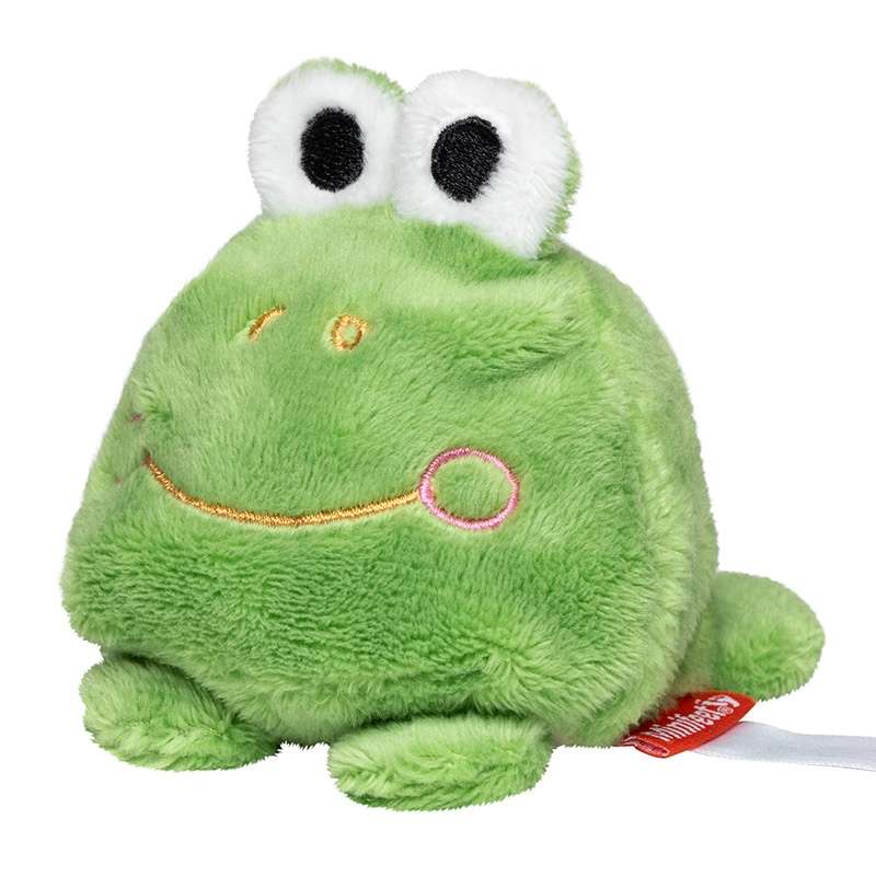 Peluche grenouille 7cm microfibra verde - Peluche a prezzi all'ingrosso