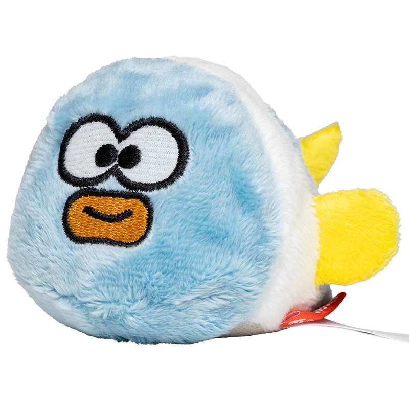 Peluche Fisch 7 cm mit Mikrofaserunterseite - Plüschspielzeug zu Großhandelspreisen