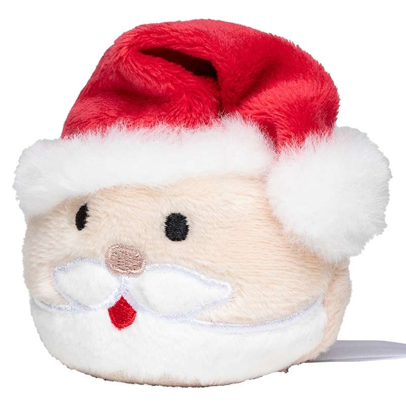 Peluche Weihnachtsmann 7cm mit Mikrofasern zu Großhandelspreisen - Weihnachtsdekoration zu Großhandelspreisen
