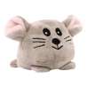 Schuim Muis Knuffel 7cm met Microvezel Onderkant - Knuffel tegen groothandelsprijzen