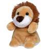 Peluche leone 12 cm con etichetta personalizzabile - Peluche a prezzi all'ingrosso