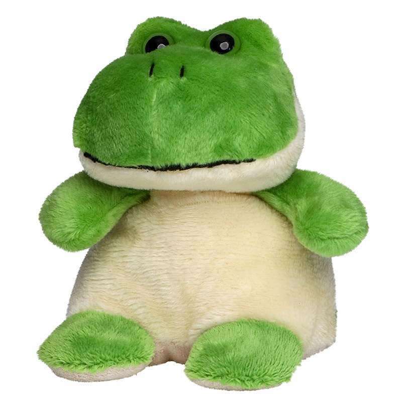 Peluche verde de sapo 12 cm a preço grossista - Pelúcia a preço grossista