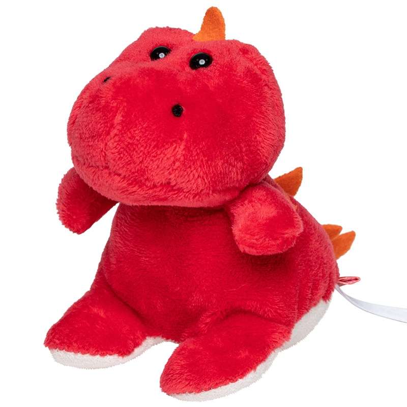 12 cm Microfiber Dragon Knuffel met Bandana tegen groothandelsprijzen - Knuffel tegen groothandelsprijzen