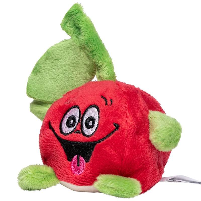 Peluche cerise 7cm con microfibra - Peluche a prezzi all'ingrosso