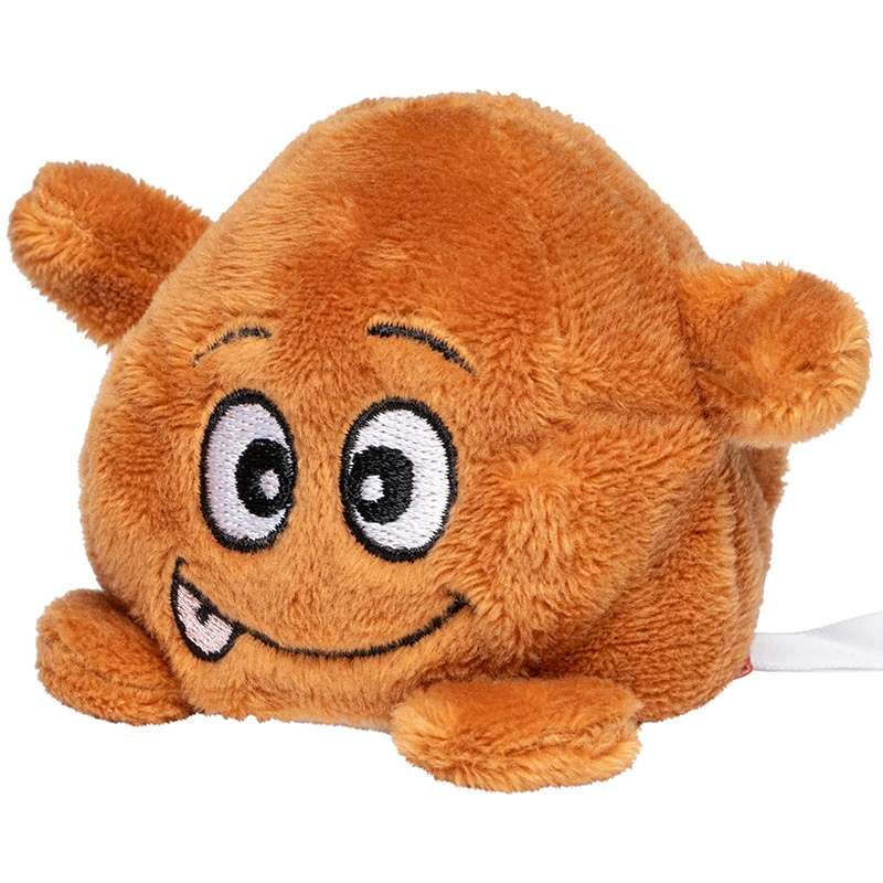 Peluche Kartoffel 7 cm mit Mikrofasern zu Großhandelspreisen - Plüschspielzeug zu Großhandelspreisen