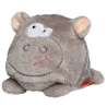 Hippopotame knuffel met microvezel onderkant 7cm - Knuffel tegen groothandelsprijzen Hippopotame knuffel met microvezel onderkant 7cm - Knuffel tegen groothandelsprijzen