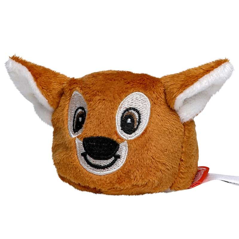 Peluche cerf 7 cm microvezel schoonmaker - Knuffel tegen groothandelsprijzen
