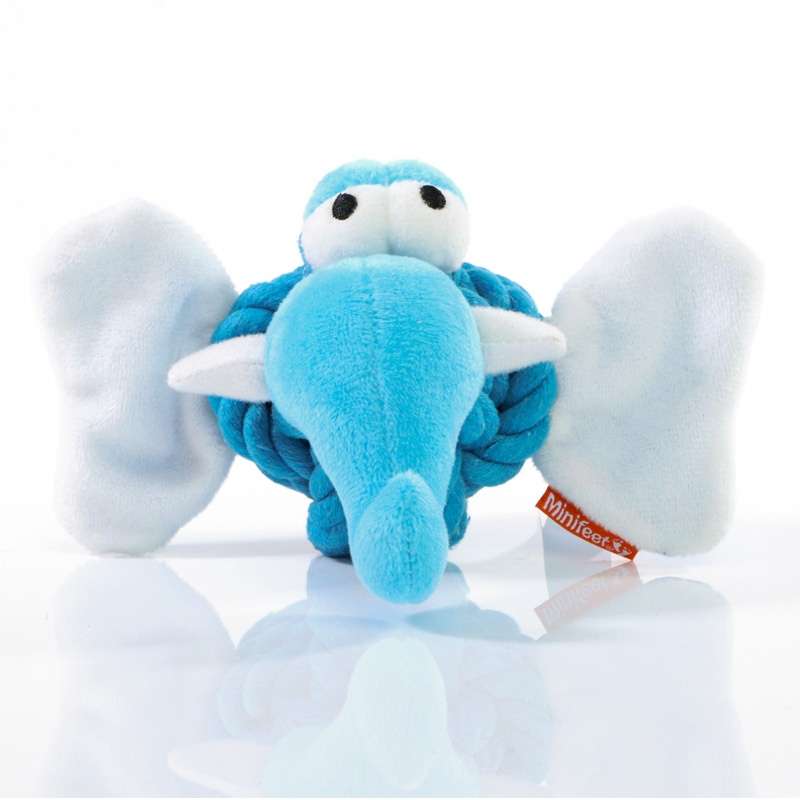 Peluche de elefante para cão 15cm - Acessório para animais a preço grossista