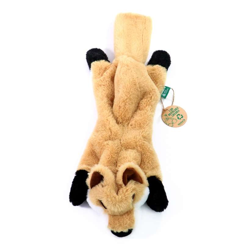 60 cm Hondenpeluche Vos van Gerecycled Polyester - Recycleerbaar accessoire tegen groothandelsprijzen