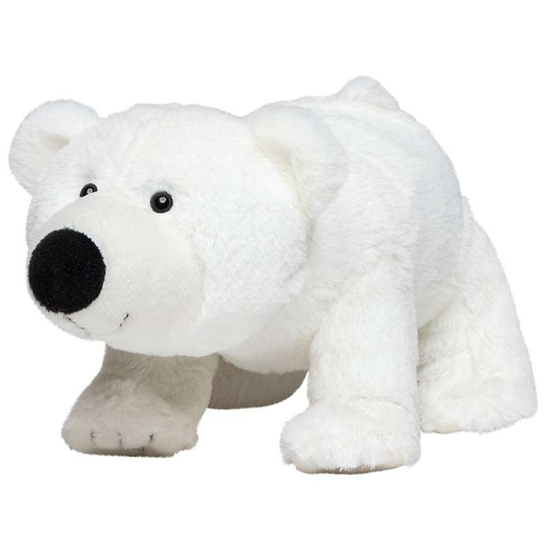 30 cm grote pluche witte teddybeer - Knuffelbeer tegen groothandelsprijzen
